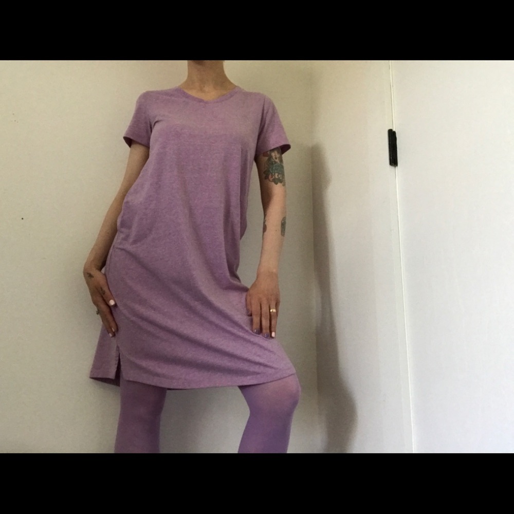 Blair Marble Purple Sleep Pajama Shirt - Picture 1 of 11